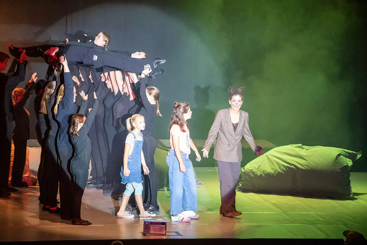 Ensemble von Herxheim – Das Musical der Südpfalzlerchen auf der Bühne